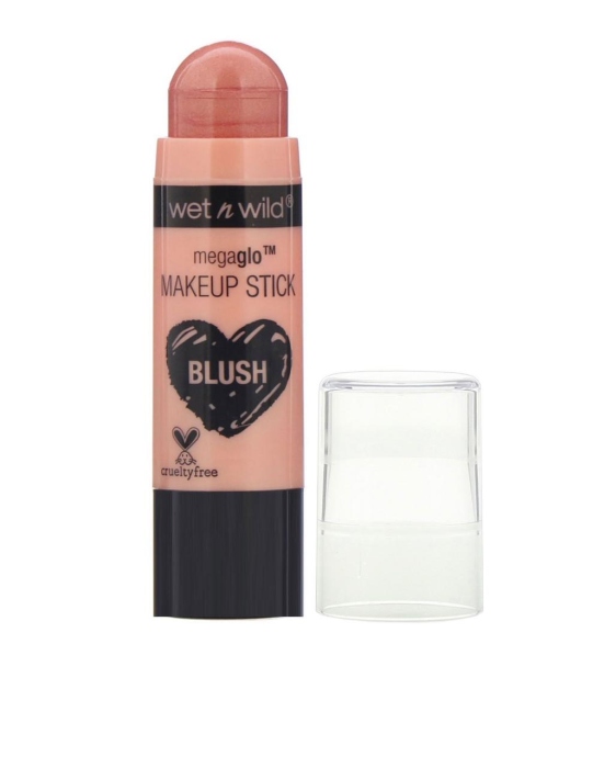 Wet n wild, MegaGlo Makeup Stick 6 g – Peach Bums
 ويت ان وايلد، بلشر ستيك